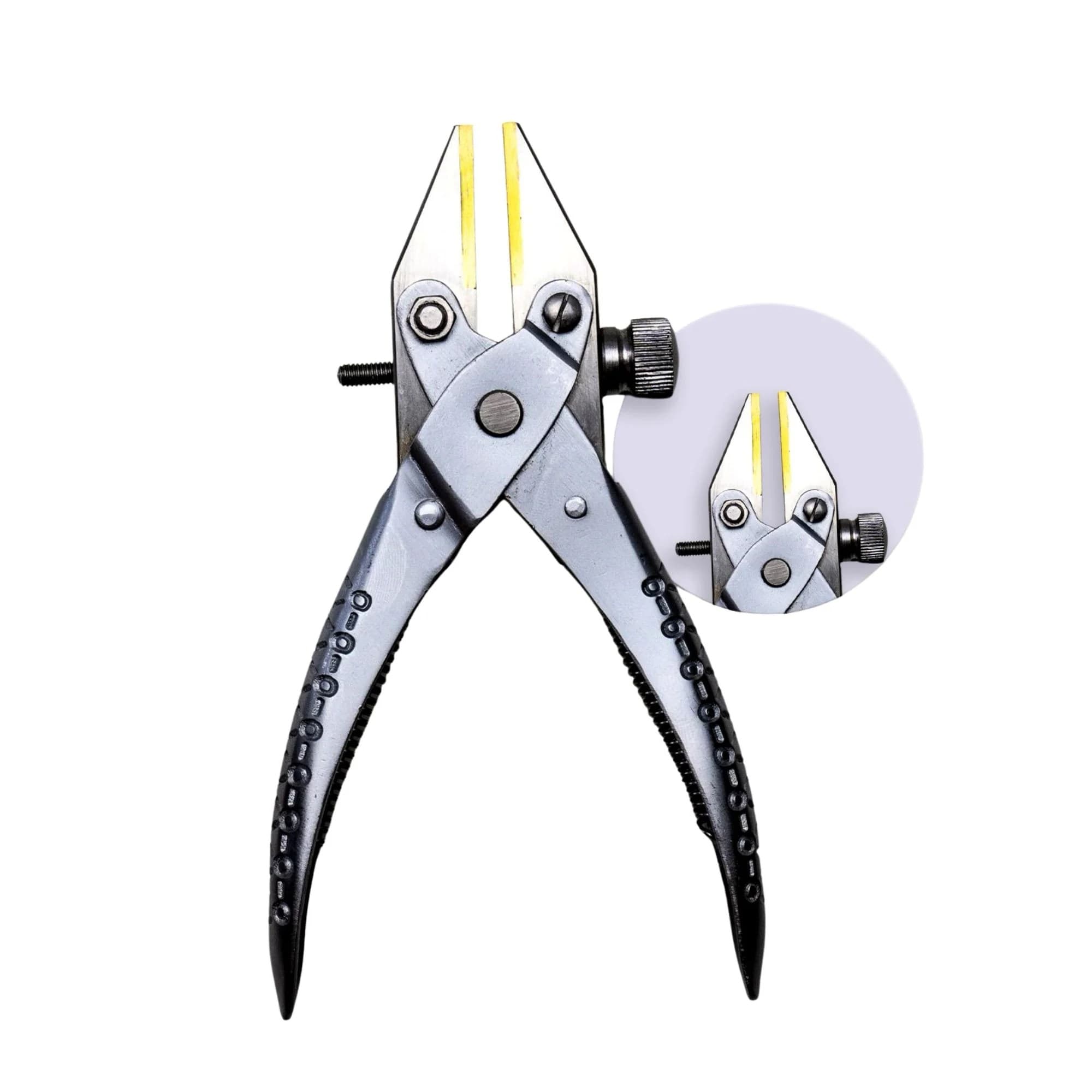 Parallel Action Flat Nose Pliers Brass Jaw with Adjustable screw Jewellery